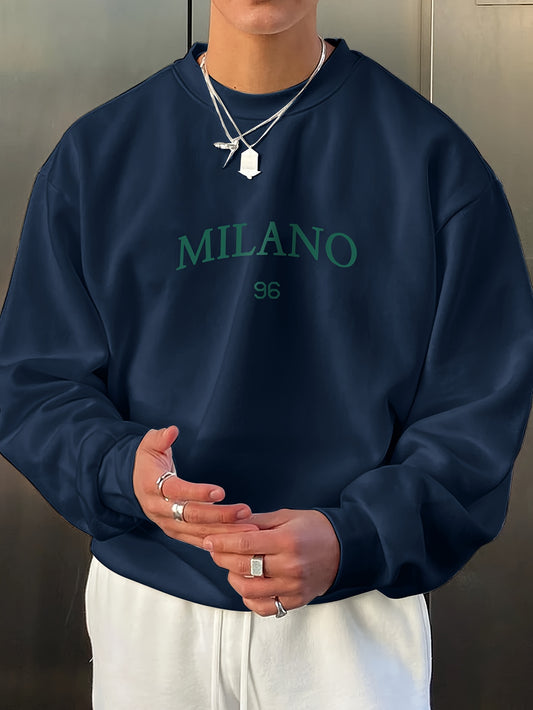 Men's Milan Crew Neck Sweatshirt