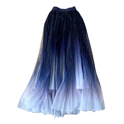 Star Sky Gradient Skirt