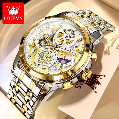 OLEVS Gold Skeleton