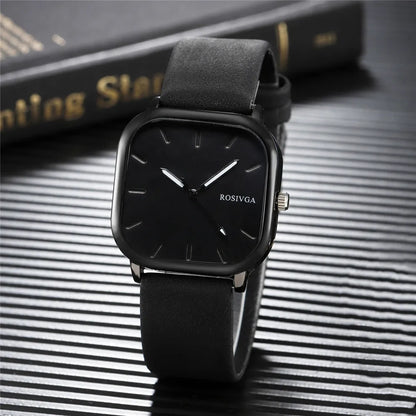 Vintage Leather Quartz Men Watch